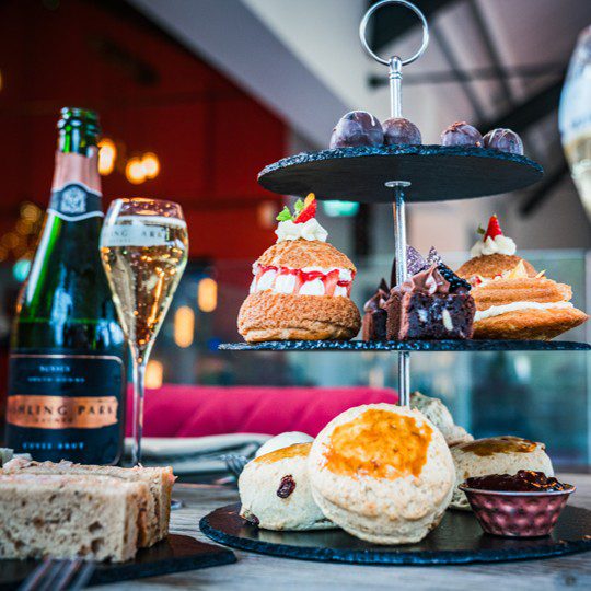 Valentines day set up 